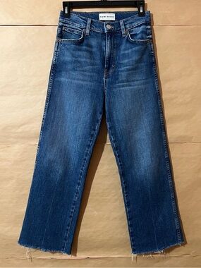 Emerson Fry Twin Doves Treasure Straight Leg Jeans Generation Denim Crop Size 25